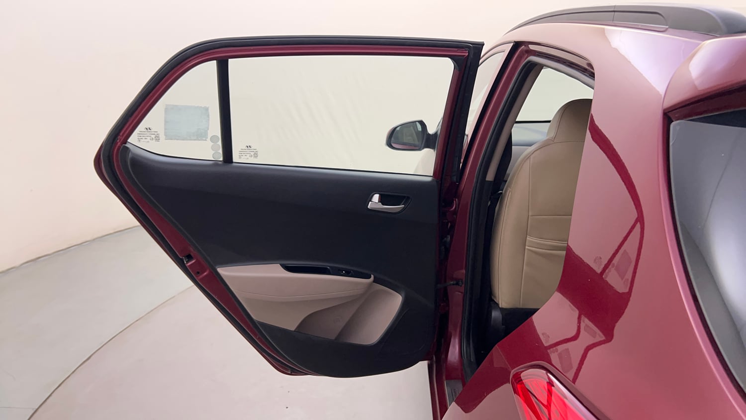 Used 2016 Hyundai Grand i10 Asta AT 1.2 Kappa VTVT (O) Petrol Automatic interior LEFT REAR DOOR OPEN VIEW