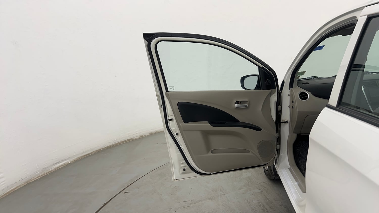 Used 2015 Maruti Suzuki Celerio VXi AMT Petrol Automatic interior LEFT FRONT DOOR OPEN VIEW