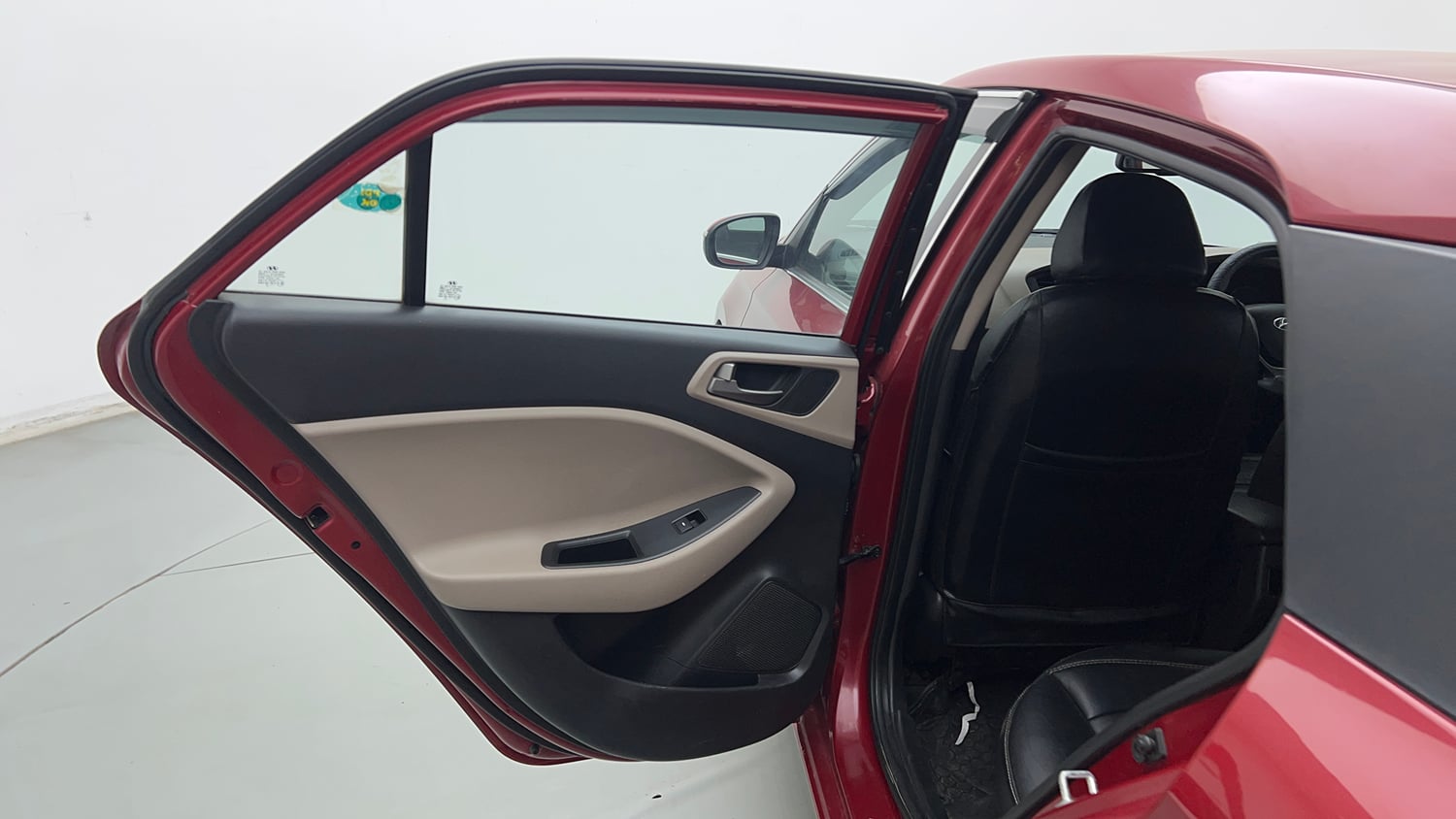 Used 2015 Hyundai Elite i20 Asta 1.2 Petrol Manual interior LEFT REAR DOOR OPEN VIEW