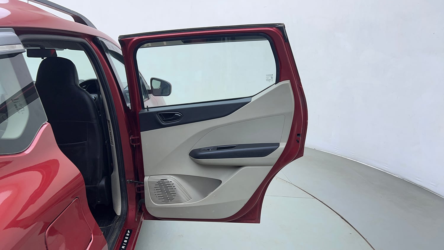 Used 2020 Renault Triber RXT Petrol Manual interior RIGHT REAR DOOR OPEN VIEW