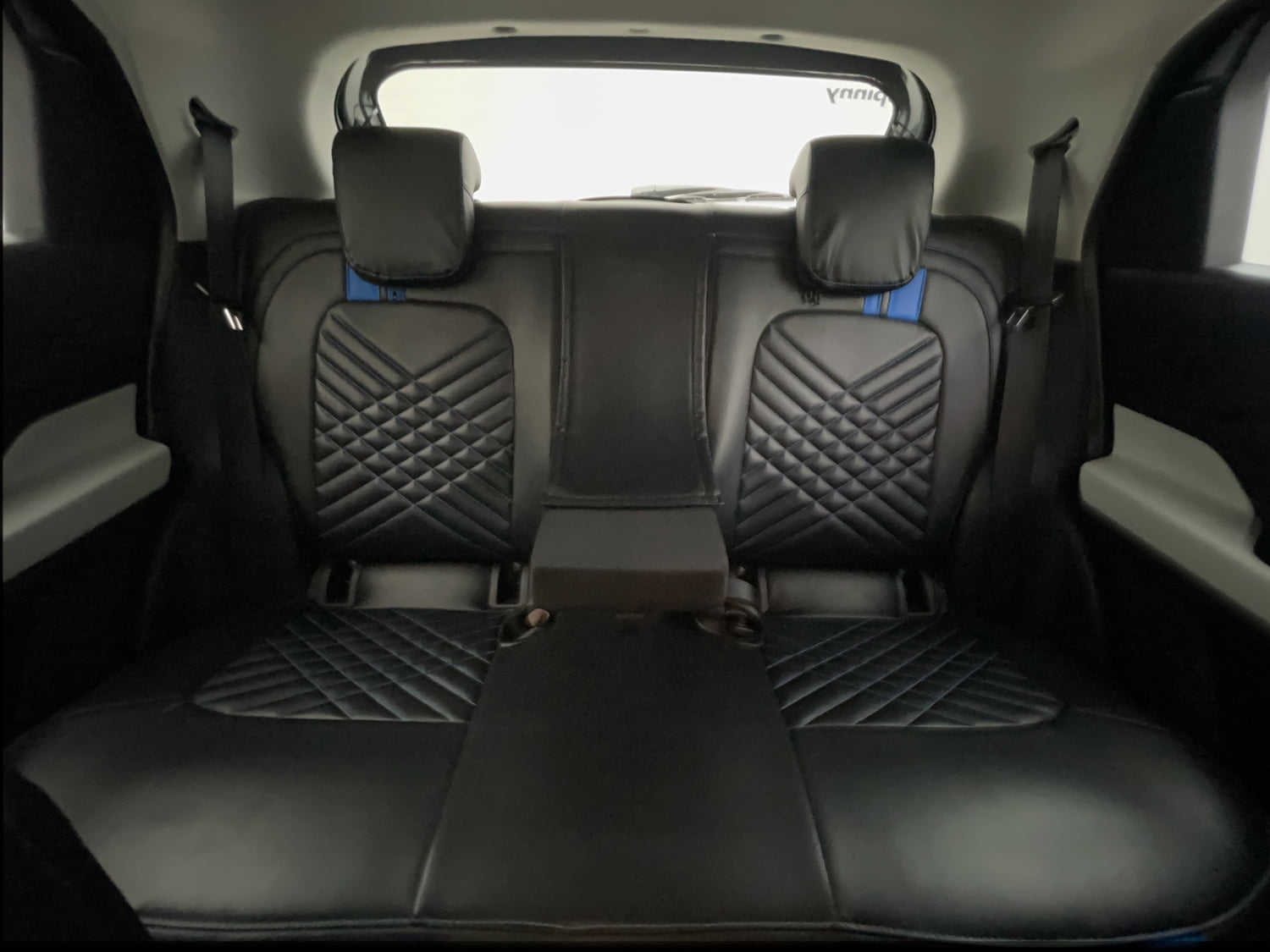 Used 2022 Tata Punch Creative Dual Tone Petrol Manual interior REAR SEAT CONDITION VIEW
