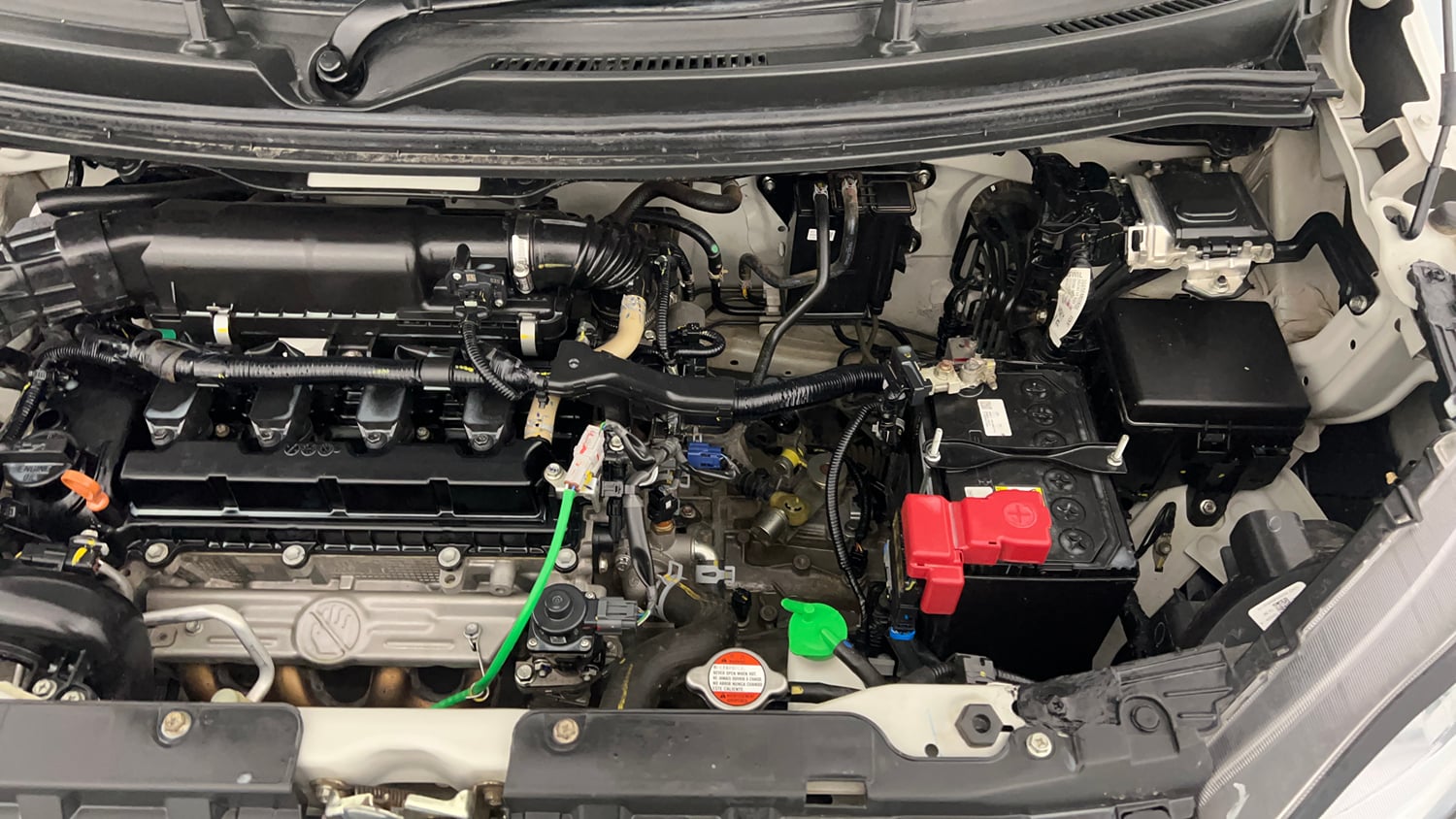 Used 2024 Maruti Suzuki Wagon R ZXI Plus 1.2 Petrol Manual engine ENGINE LEFT SIDE VIEW