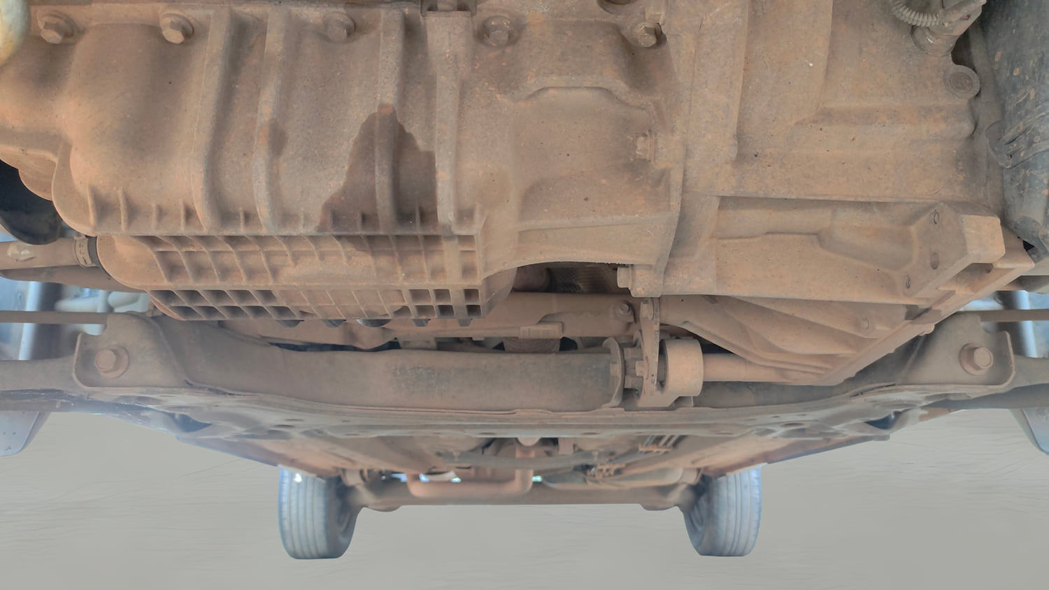 Used 2014 Ford EcoSport Trend 1.5 Ti-VCT Petrol Manual extra FRONT LEFT UNDERBODY VIEW