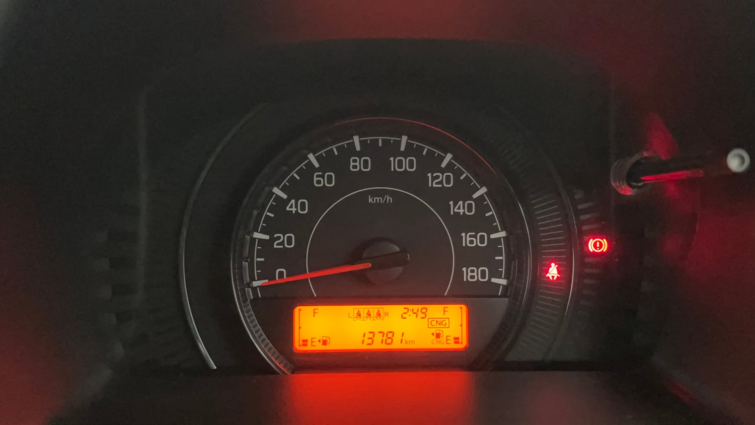 Used 2025 Maruti Suzuki Wagon R VXI 1.0 CNG Cng Manual interior CLUSTERMETER VIEW