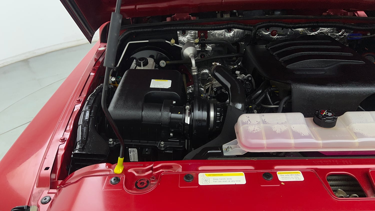 Used 2024 Mahindra Thar LX Hard Top Petrol AT RWD Petrol Automatic engine ENGINE RIGHT SIDE VIEW