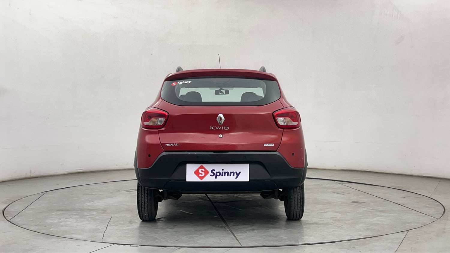 Used 2017 Renault Kwid 1.0 RXT AMT Petrol Automatic exterior BACK VIEW