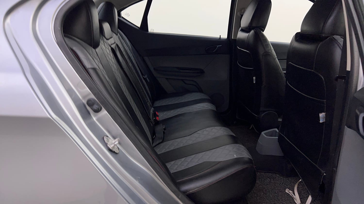 Used 2018 Tata Tigor Revotron XTA Petrol Automatic interior RIGHT SIDE REAR DOOR CABIN VIEW
