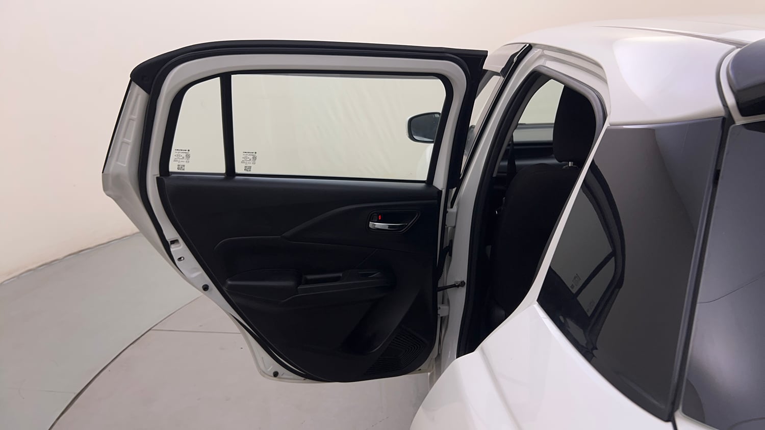 Used 2026 Maruti Suzuki Swift VXi AMT Petrol Automatic interior LEFT REAR DOOR OPEN VIEW