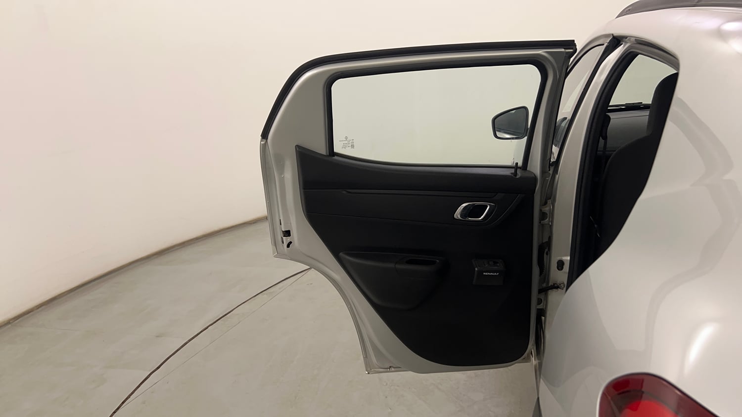 Used 2019 Renault Kwid 1.0 RXT AMT Opt Petrol Automatic interior LEFT REAR DOOR OPEN VIEW