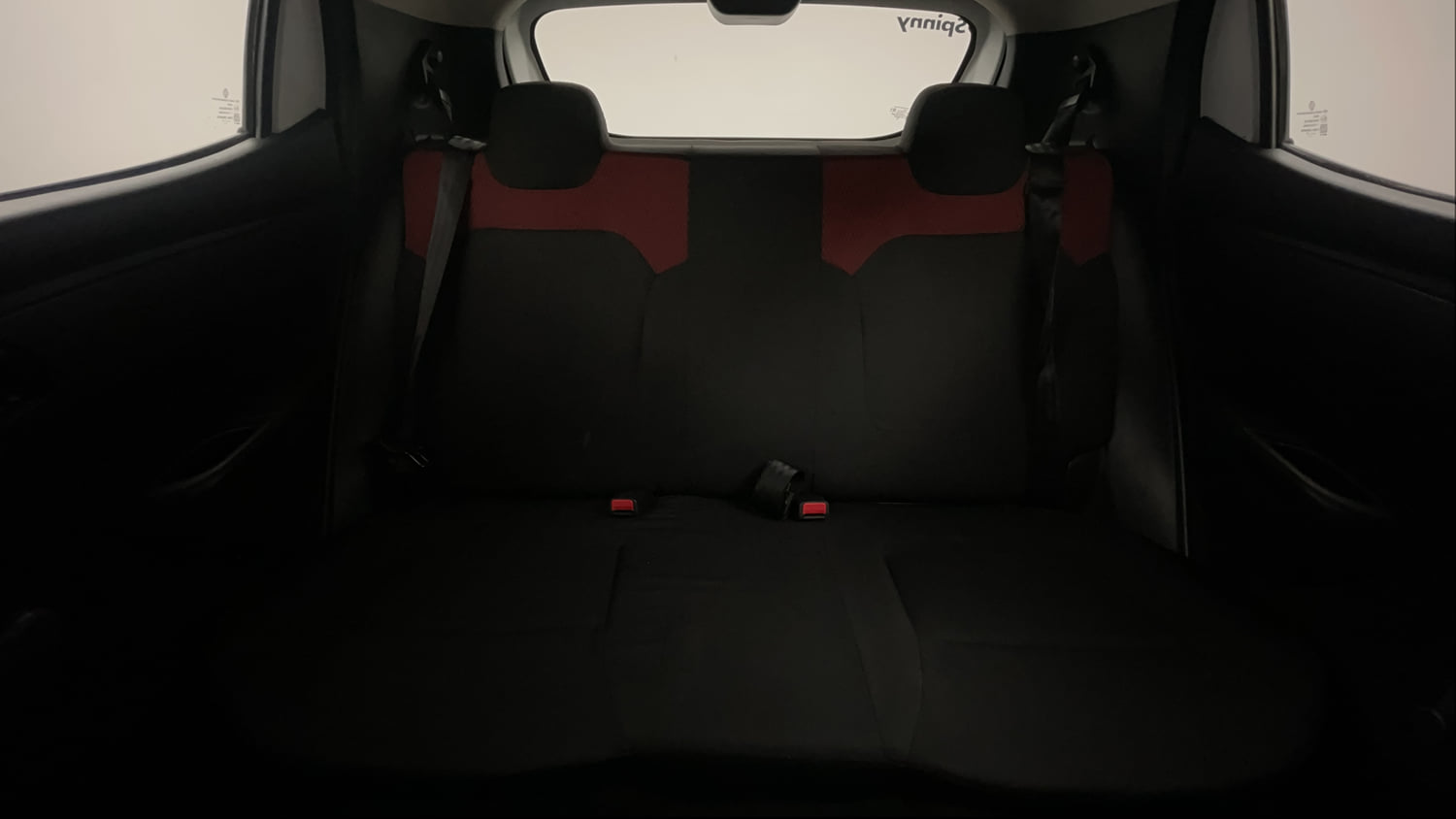 Used 2017 Renault Kwid 1.0 RXL Petrol Manual interior REAR SEAT CONDITION VIEW