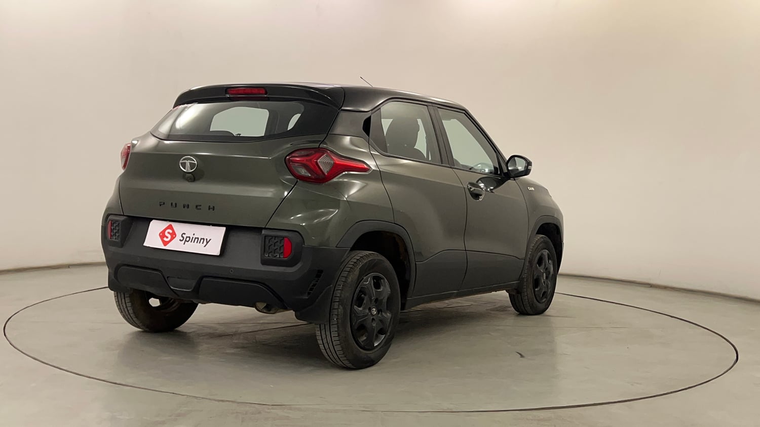Used 2023 Tata Punch Camo Accomplished MT Petrol Manual exterior RIGHT REAR CORNER VIEW