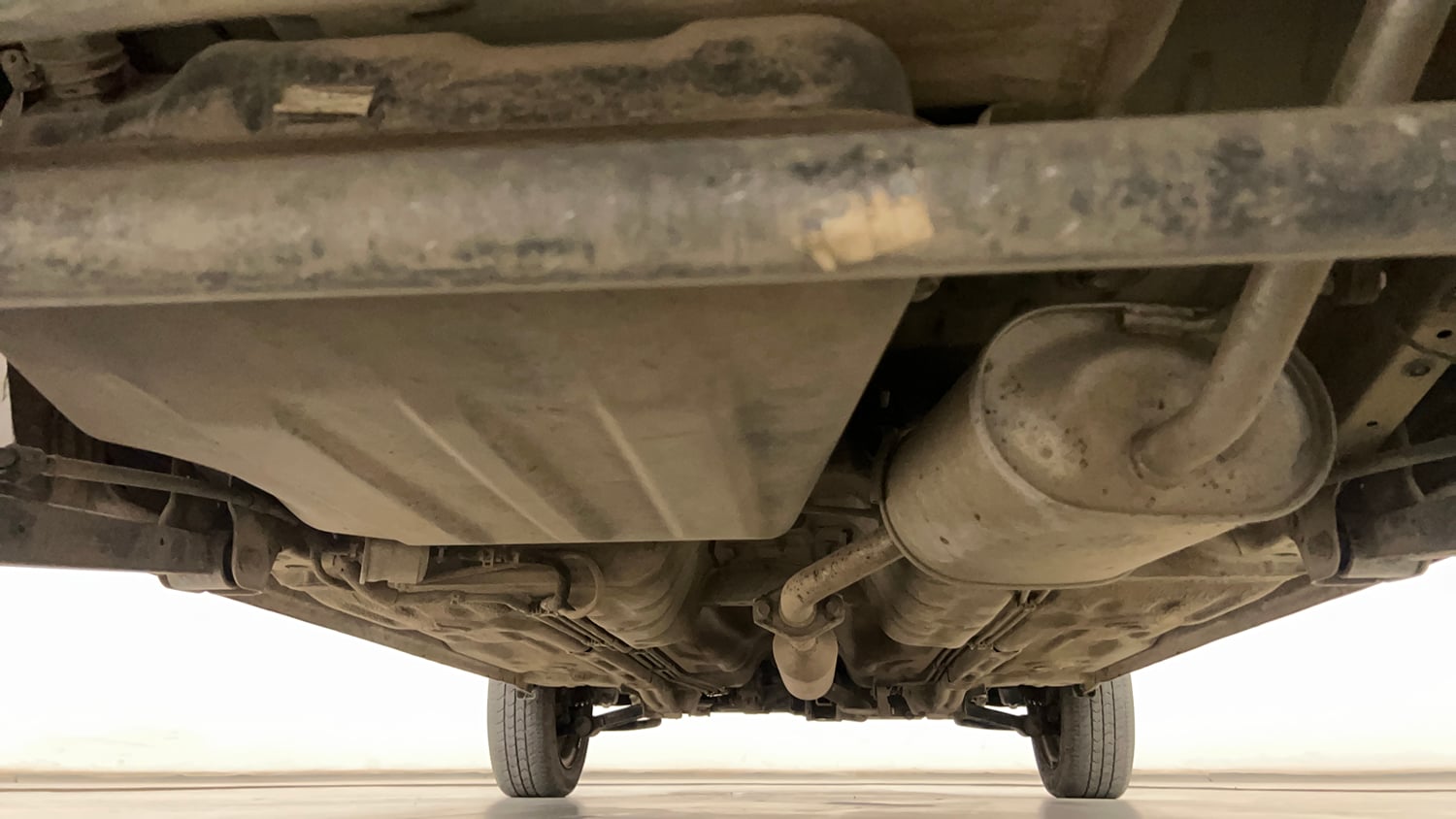 Used 2018 maruti-suzuki Alto K10 LXi (O) CNG Cng Manual extra REAR UNDERBODY VIEW (TAKEN FROM REAR)