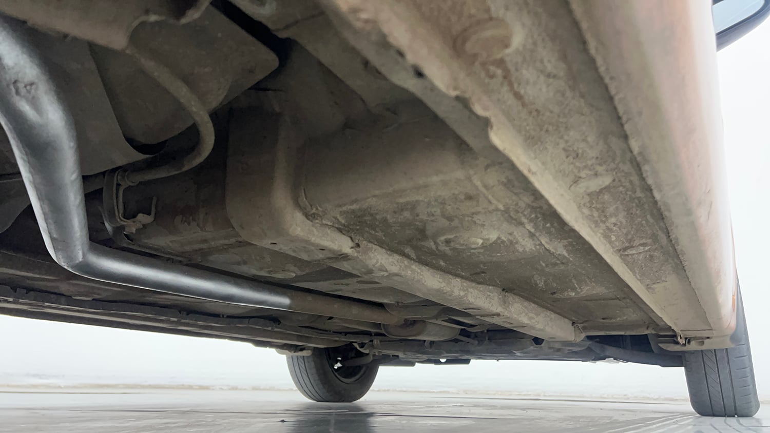 Used 2016 Hyundai Grand i10 Magna 1.2 Kappa VTVT Petrol Manual extra REAR RIGHT UNDERBODY VIEW