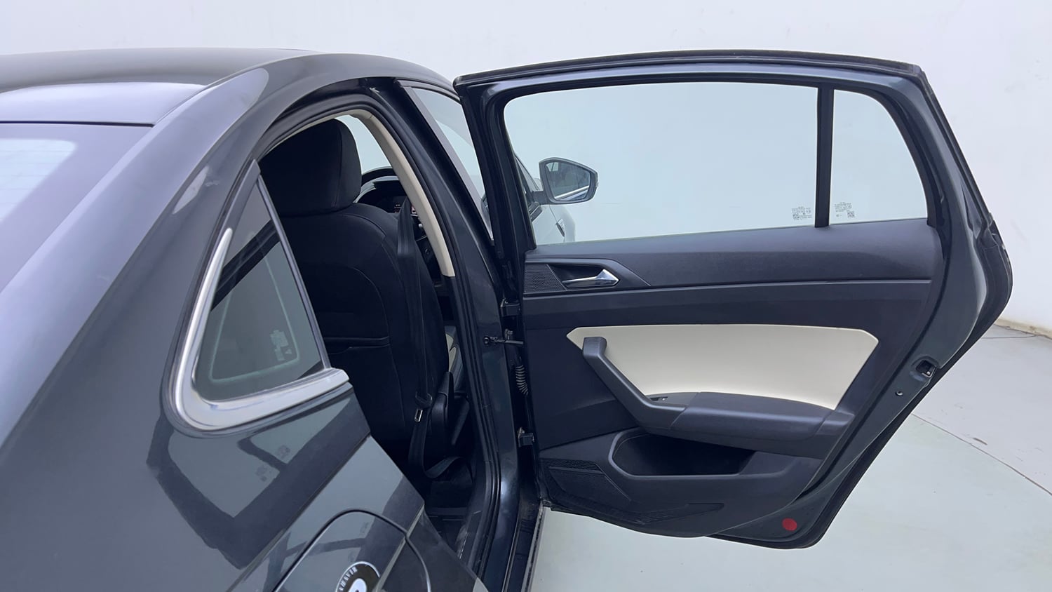 Used 2023 Skoda Slavia Style 1.0L TSI AT Petrol Automatic interior RIGHT REAR DOOR OPEN VIEW