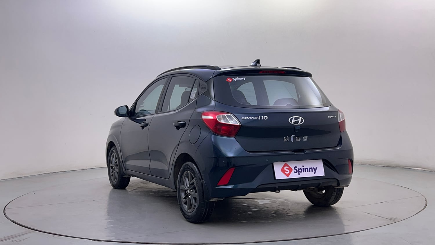 Used 2020 Hyundai Grand i10 Nios Sportz 1.2 Kappa VTVT Petrol Manual exterior LEFT REAR CORNER VIEW