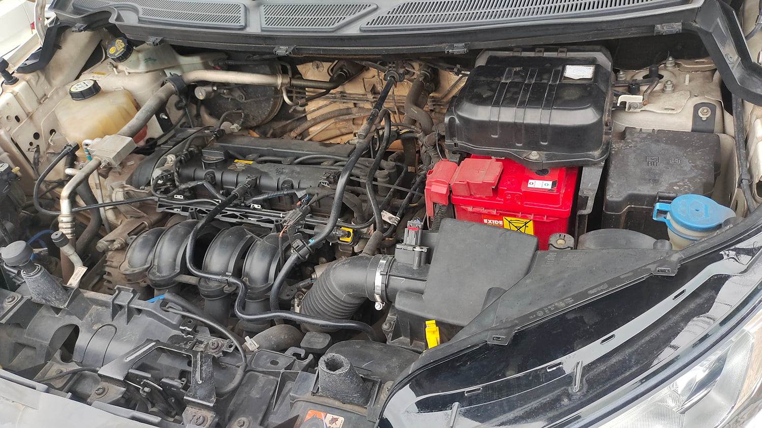 Used 2014 Ford EcoSport Trend 1.5 Ti-VCT Petrol Manual engine ENGINE LEFT SIDE VIEW