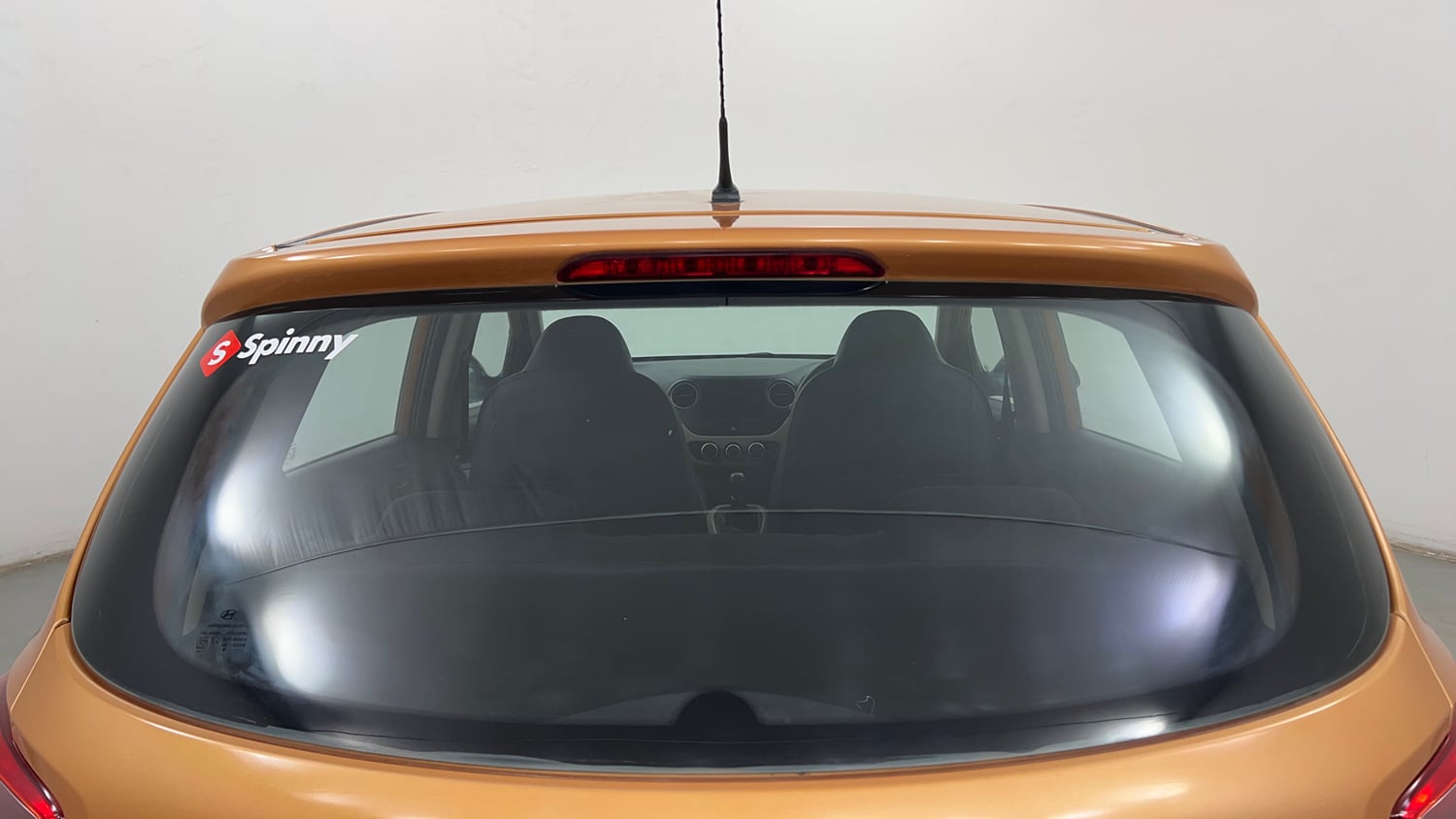 Used 2016 Hyundai Grand i10 Magna 1.2 Kappa VTVT Petrol Manual exterior BACK WINDSHIELD VIEW