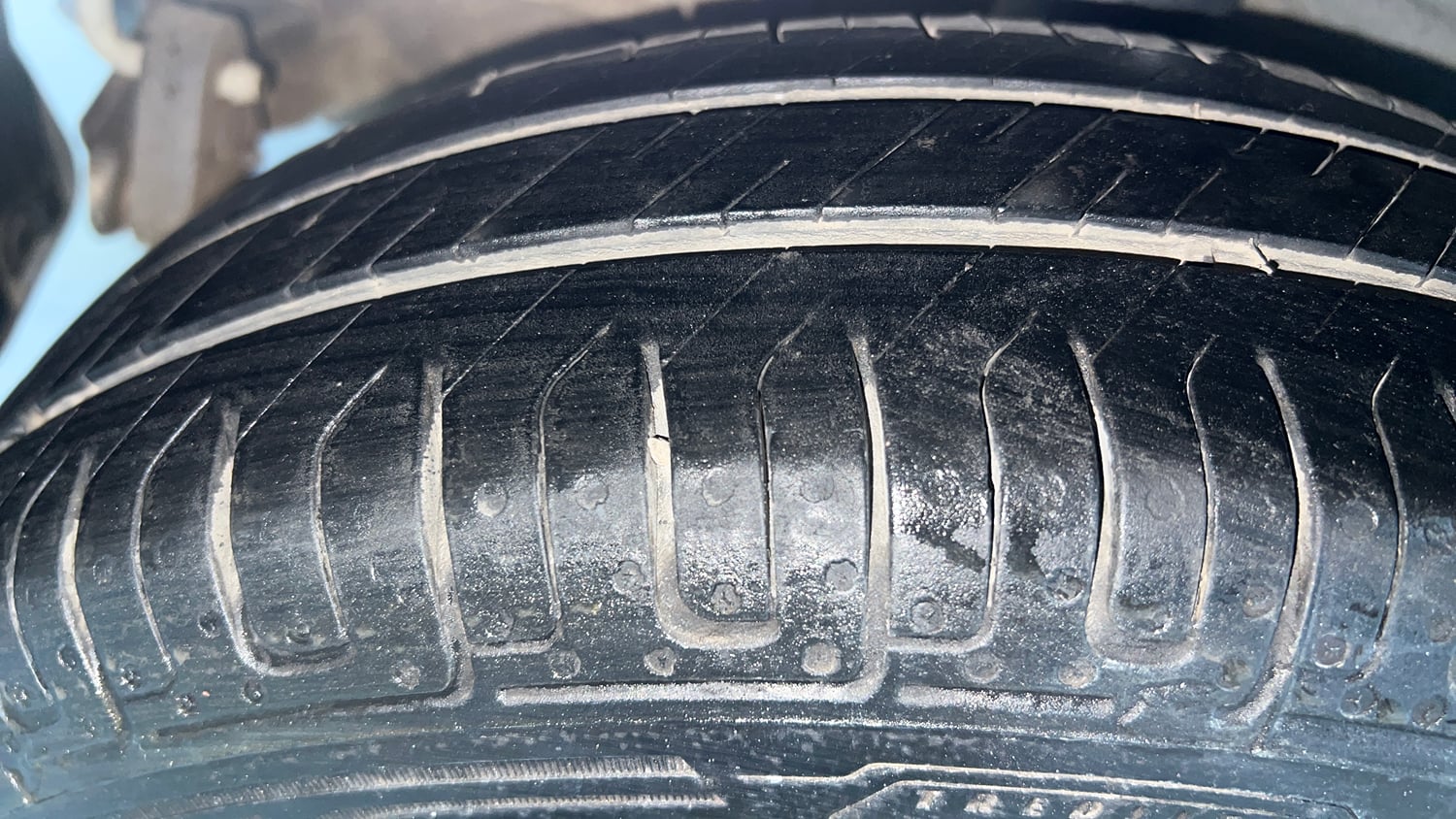 Used 2022 hyundai Santro Sportz Executive CNG Cng Manual tyres RIGHT REAR TYRE TREAD VIEW