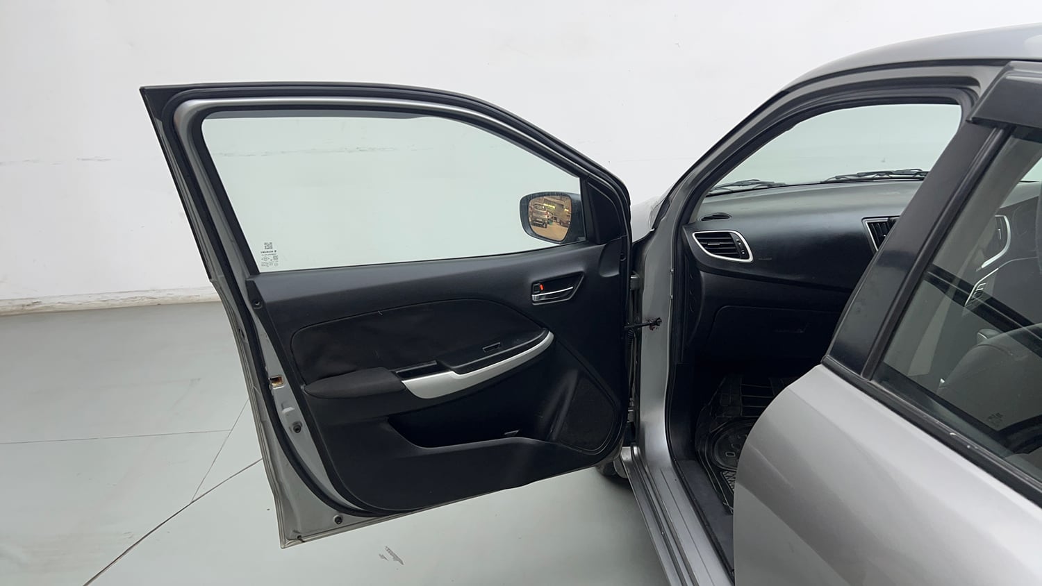 Used 2016 Maruti Suzuki Baleno Delta 1.2 AT Petrol Automatic interior LEFT FRONT DOOR OPEN VIEW