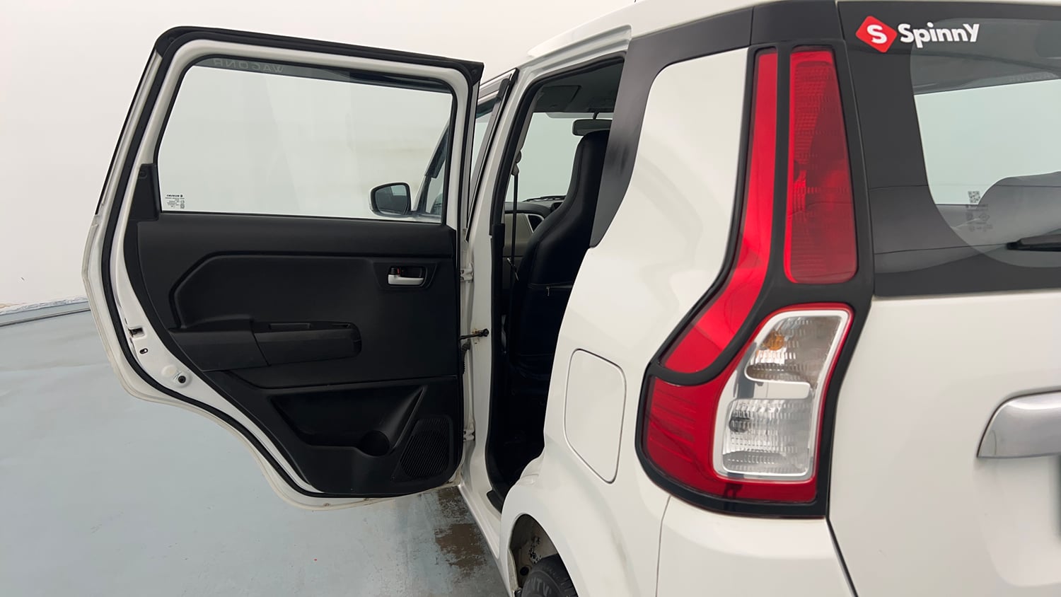 Used 2024 Maruti Suzuki Wagon R ZXI Plus 1.2 Petrol Manual interior LEFT REAR DOOR OPEN VIEW