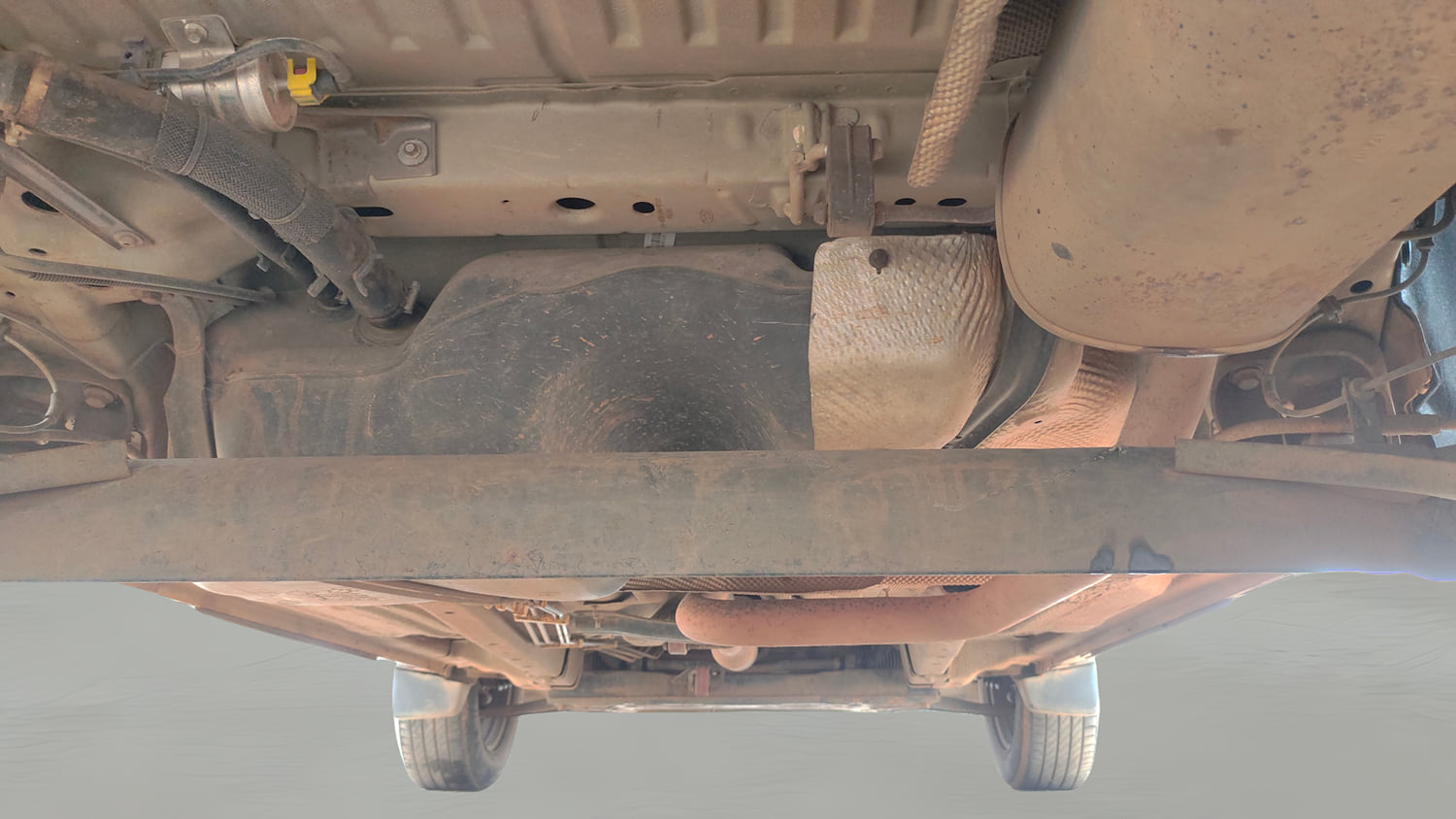 Used 2014 Ford EcoSport Trend 1.5 Ti-VCT Petrol Manual extra REAR UNDERBODY VIEW (TAKEN FROM REAR)