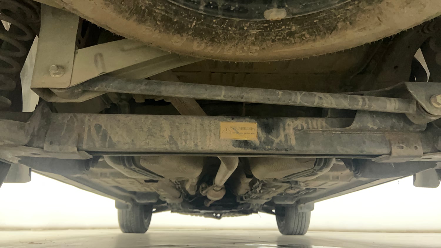 Used 2022 Tata Harrier Kaziranga XZA Plus Diesel Automatic extra REAR UNDERBODY VIEW (TAKEN FROM REAR)