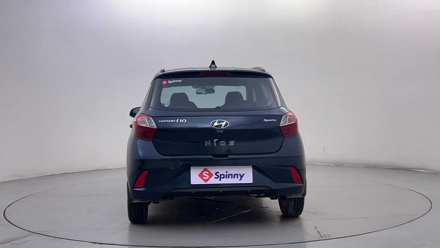 Used 2020 Hyundai Grand i10 Nios Sportz 1.2 Kappa VTVT Petrol Manual exterior BACK VIEW