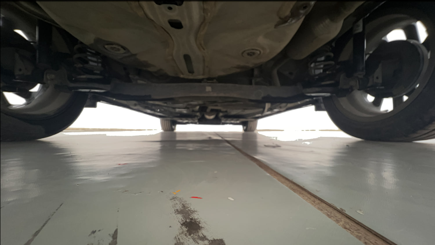 Used 2022 Maruti Suzuki Baleno Alpha AGS Petrol Automatic extra REAR UNDERBODY VIEW (TAKEN FROM REAR)
