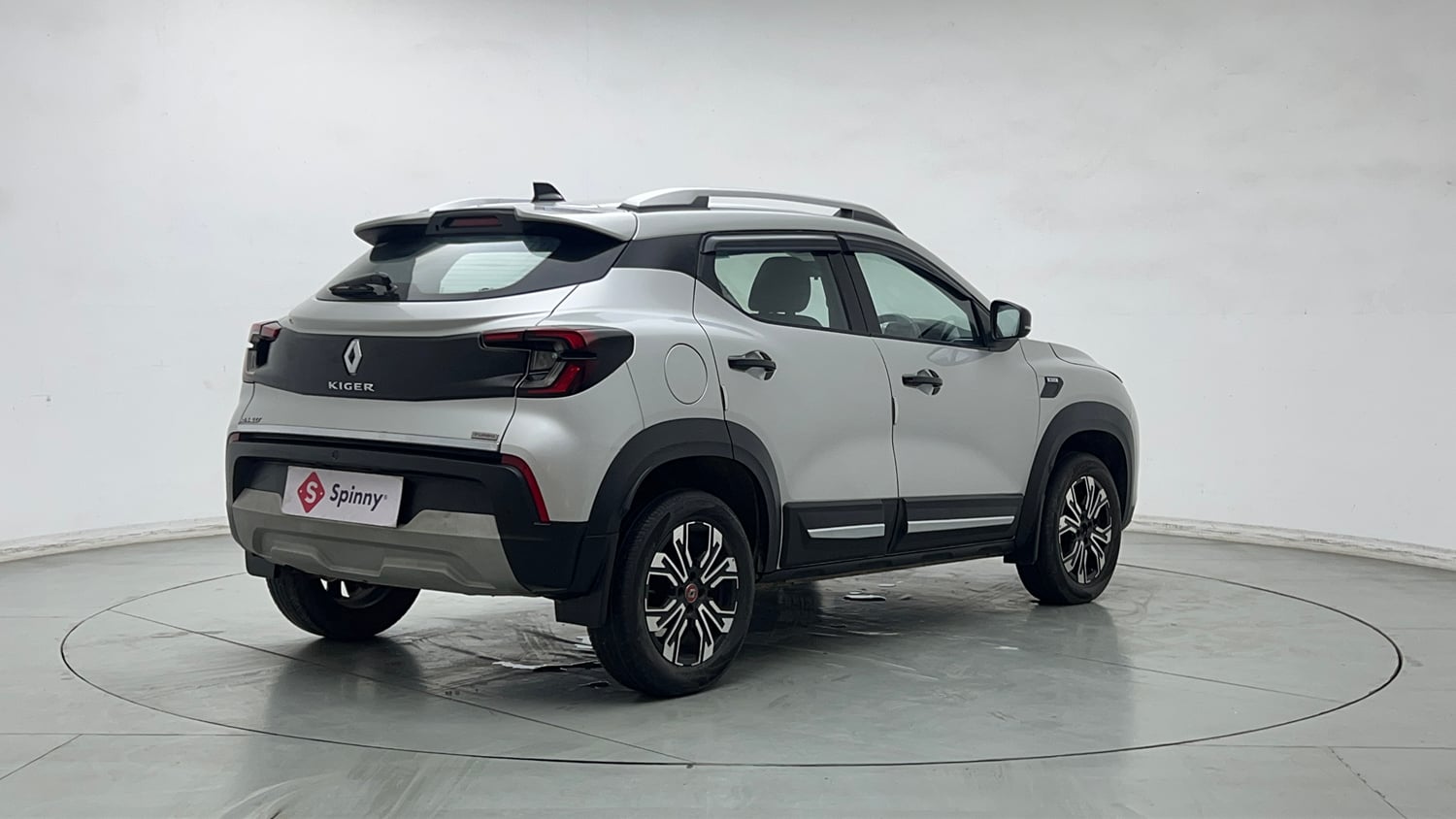 Used 2022 Renault Kiger RXZ 1.0 Turbo MT Petrol Manual exterior RIGHT REAR CORNER VIEW