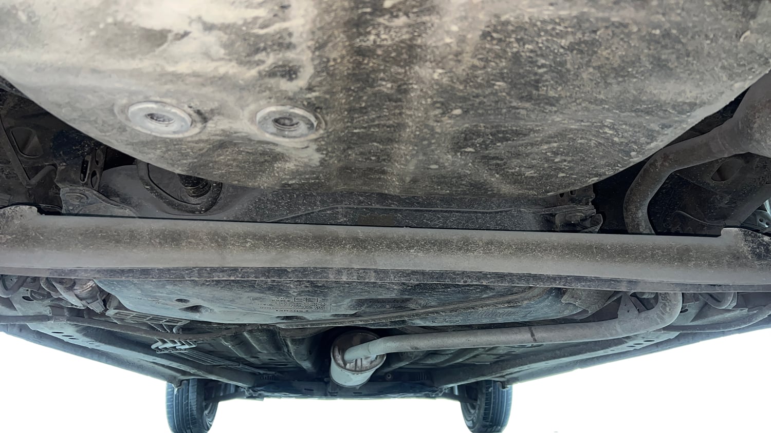 Used 2022 Maruti Suzuki Wagon R LXi (O) 1.0 CNG Cng Manual extra REAR UNDERBODY VIEW (TAKEN FROM REAR)