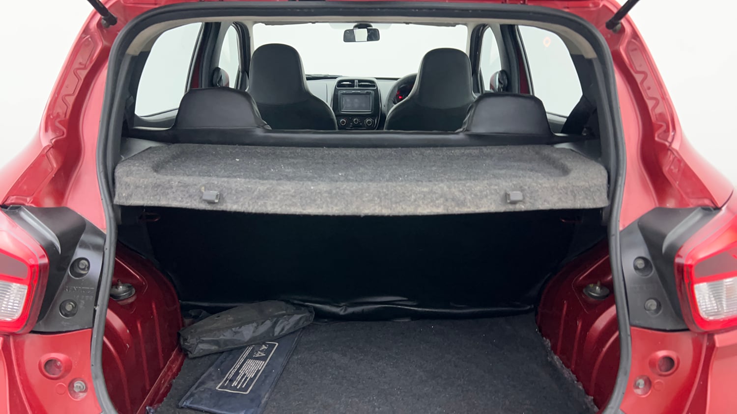 Used 2017 Renault Kwid 1.0 RXT AMT Petrol Automatic interior DICKY INSIDE VIEW