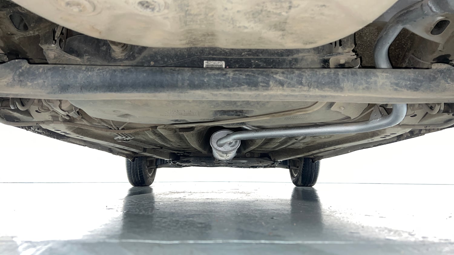 Used 2024 Maruti Suzuki Wagon R ZXI Plus 1.2 Petrol Manual extra REAR UNDERBODY VIEW (TAKEN FROM REAR)