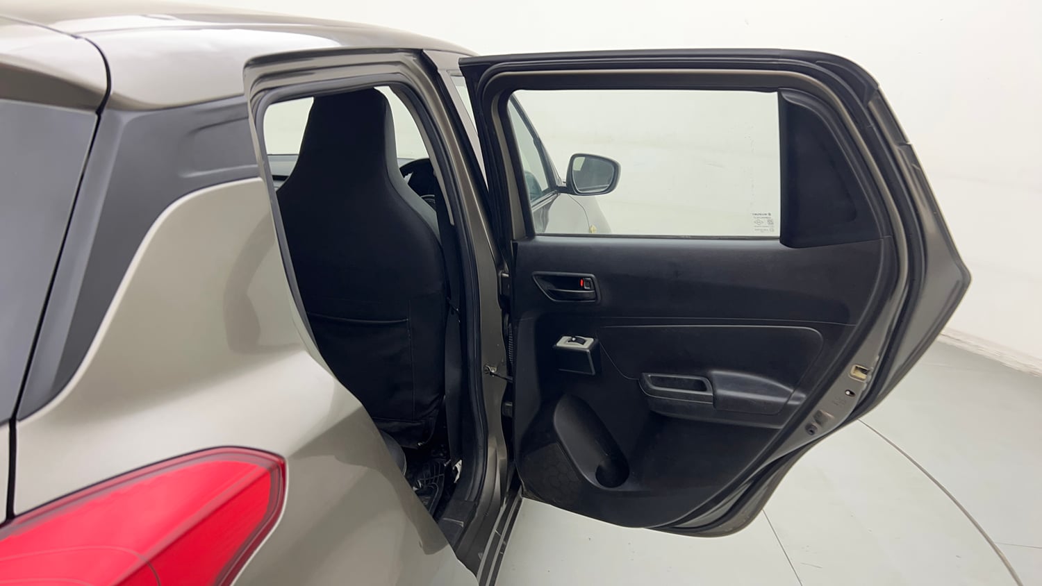 Used 2020 Maruti Suzuki Swift LXi Petrol Manual interior RIGHT REAR DOOR OPEN VIEW
