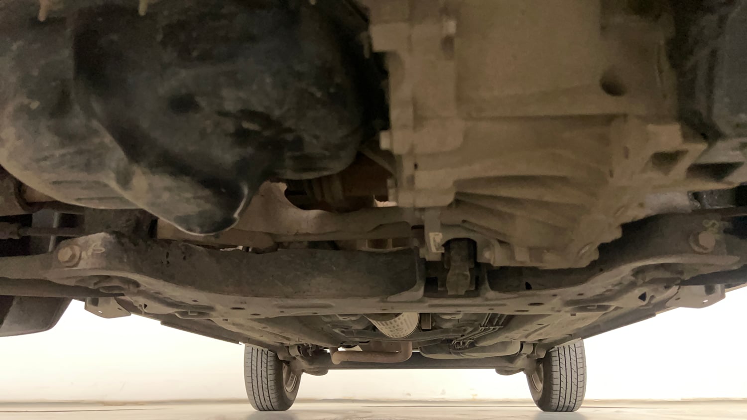Used 2021 Ford EcoSport Titanium 1.5L Ti-VCT Petrol Manual extra FRONT LEFT UNDERBODY VIEW