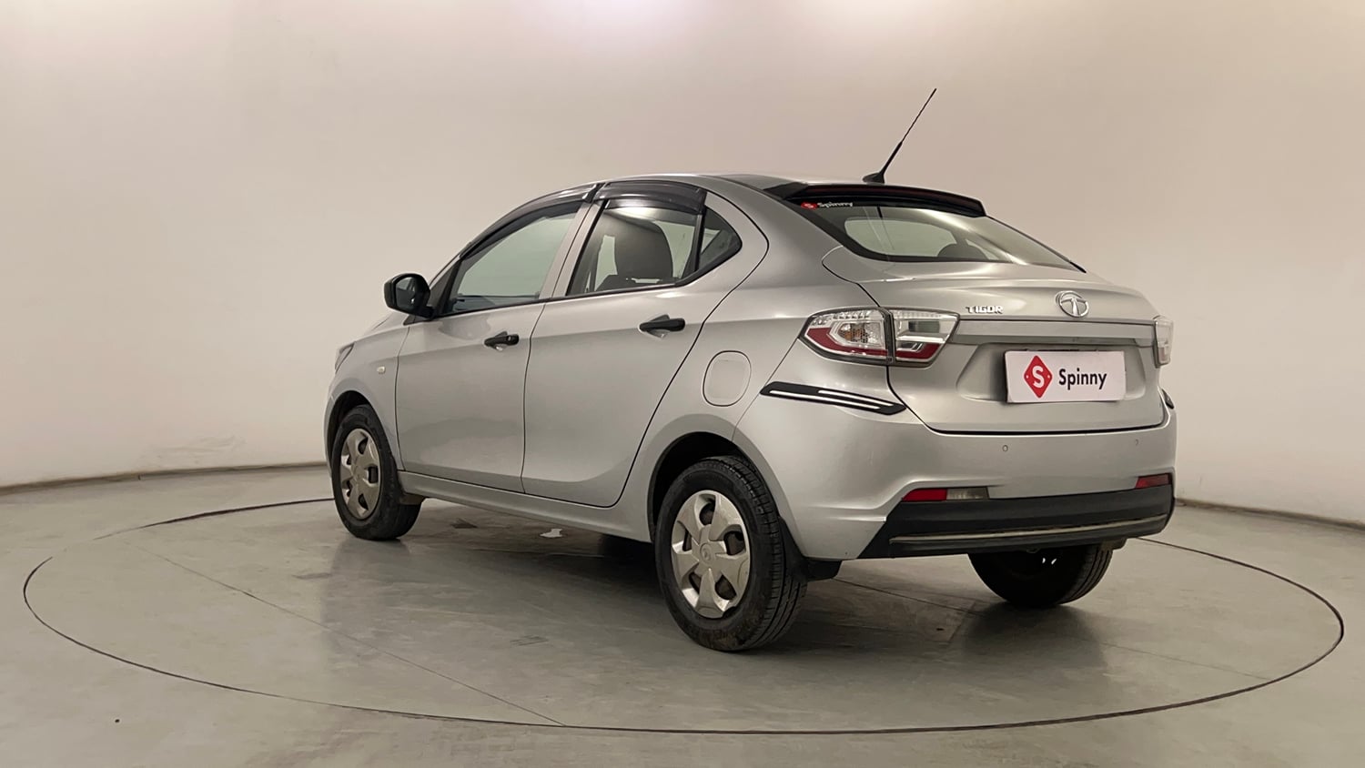 Used 2020 Tata Tigor XM Petrol Manual exterior LEFT REAR CORNER VIEW
