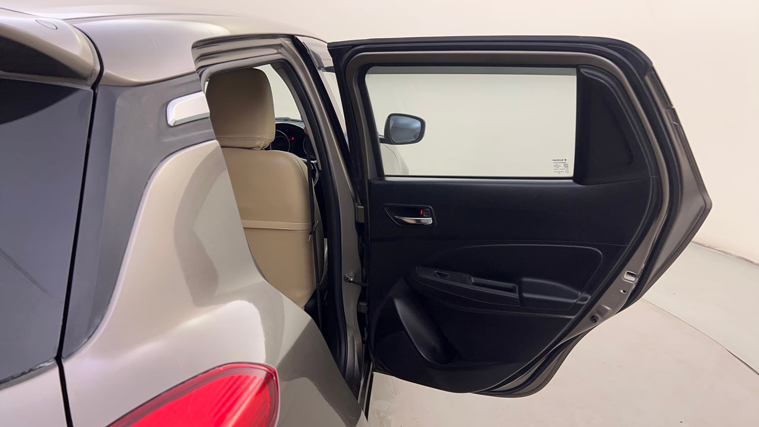 Used 2018 Maruti Suzuki Swift ZXi AMT Petrol Automatic interior RIGHT REAR DOOR OPEN VIEW