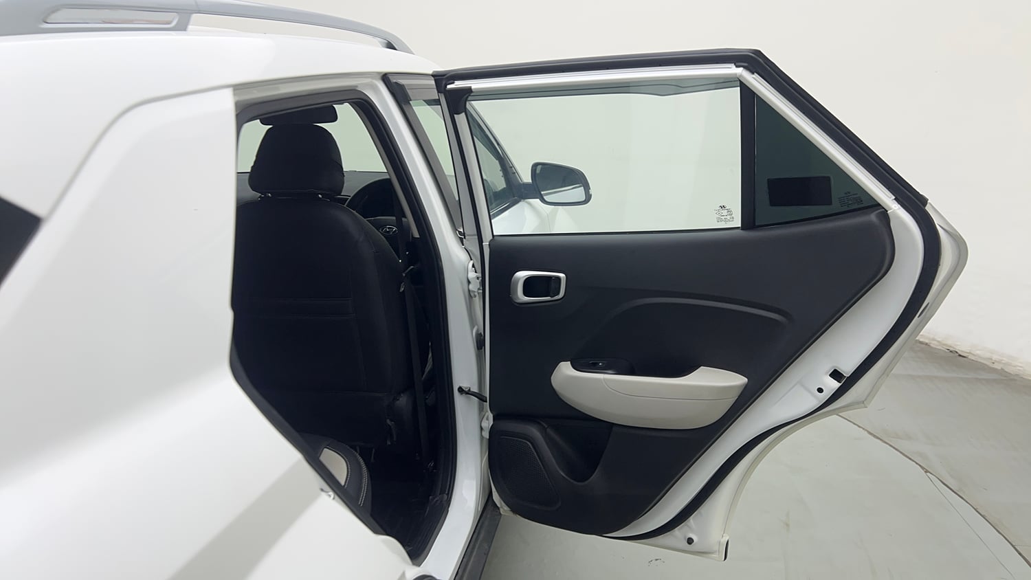 Used 2025 Hyundai Venue S (O) Plus 1.2 Petrol Petrol Manual interior RIGHT REAR DOOR OPEN VIEW