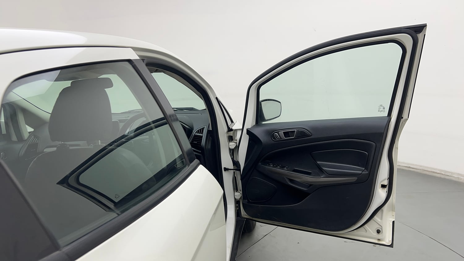 Used 2018 Ford EcoSport Trend 1.5L TDCi Diesel Manual interior RIGHT FRONT DOOR OPEN VIEW