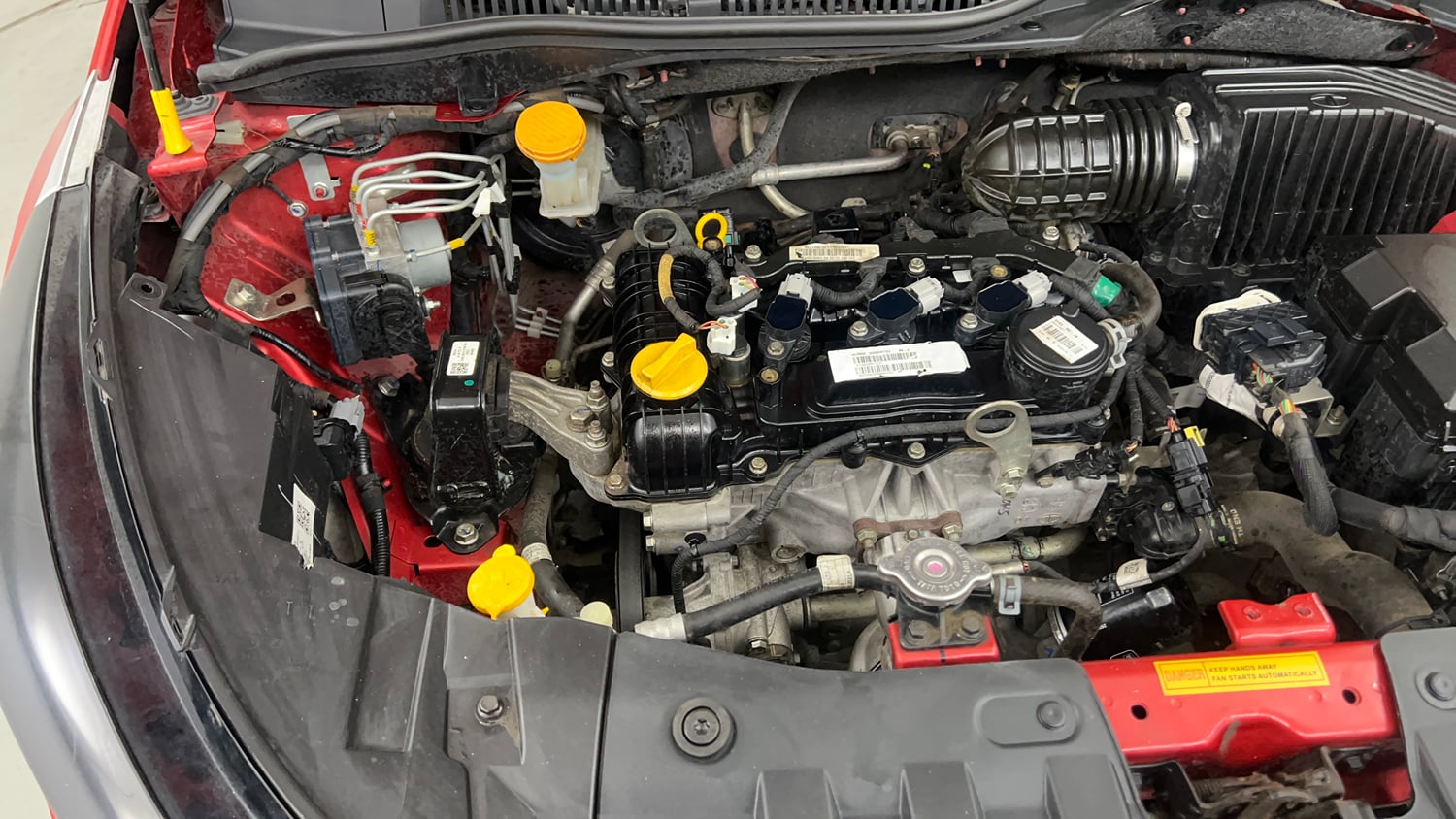 Used 2021 Tata Altroz XZ Petrol Petrol Manual engine ENGINE RIGHT SIDE VIEW