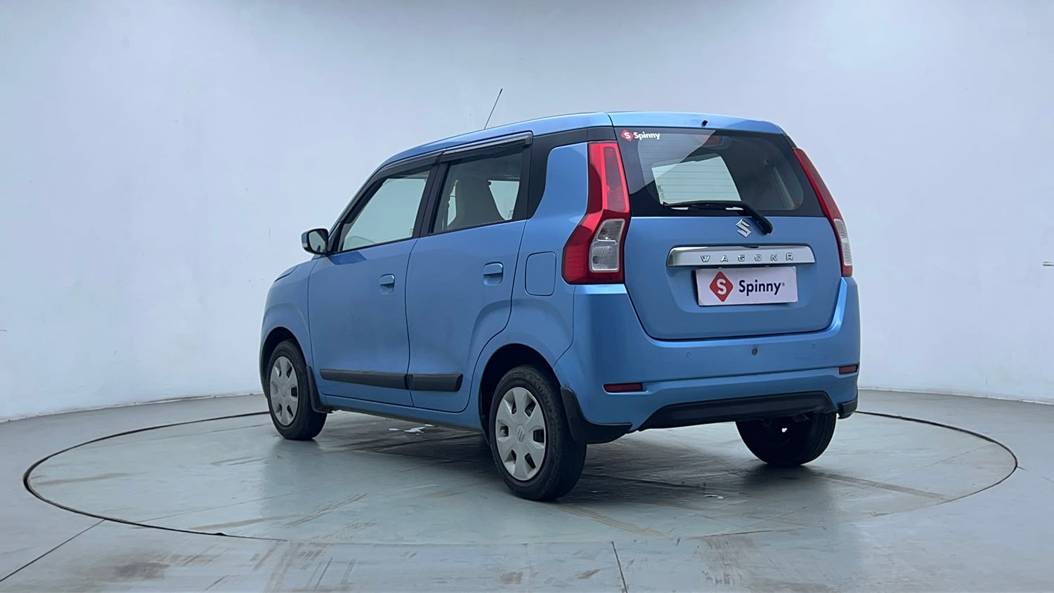Used 2021 Maruti Suzuki Wagon R ZXi 1.2 AMT Petrol Automatic exterior LEFT REAR CORNER VIEW