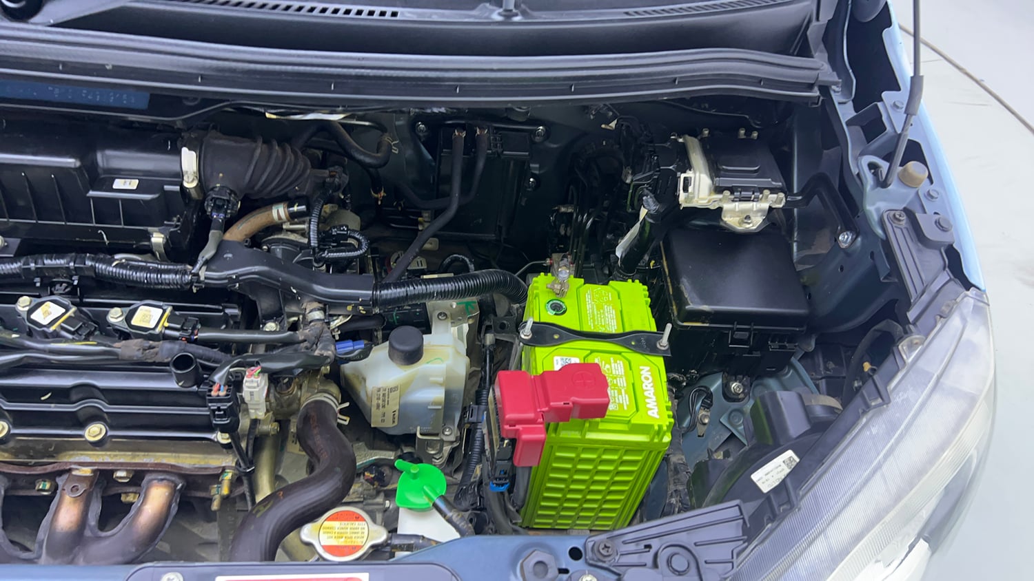 Used 2021 Maruti Suzuki Wagon R ZXi 1.2 AMT Petrol Automatic engine ENGINE LEFT SIDE VIEW