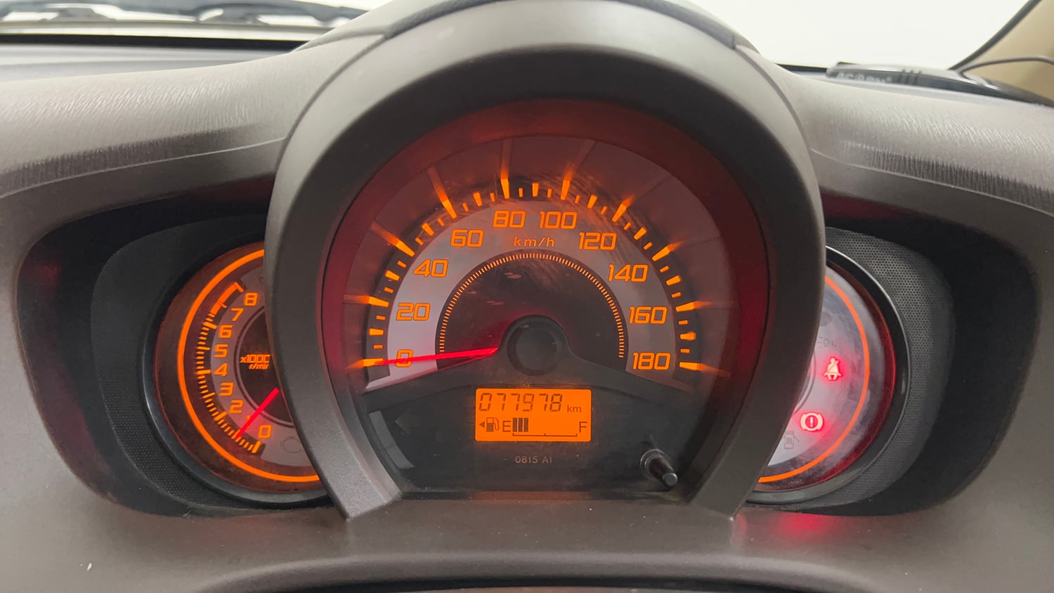 Used 2013 Honda Brio S MT Petrol Manual interior CLUSTERMETER VIEW