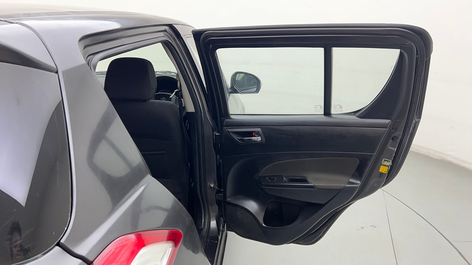 Used 2015 Maruti Suzuki Swift VXi Petrol Manual interior RIGHT REAR DOOR OPEN VIEW