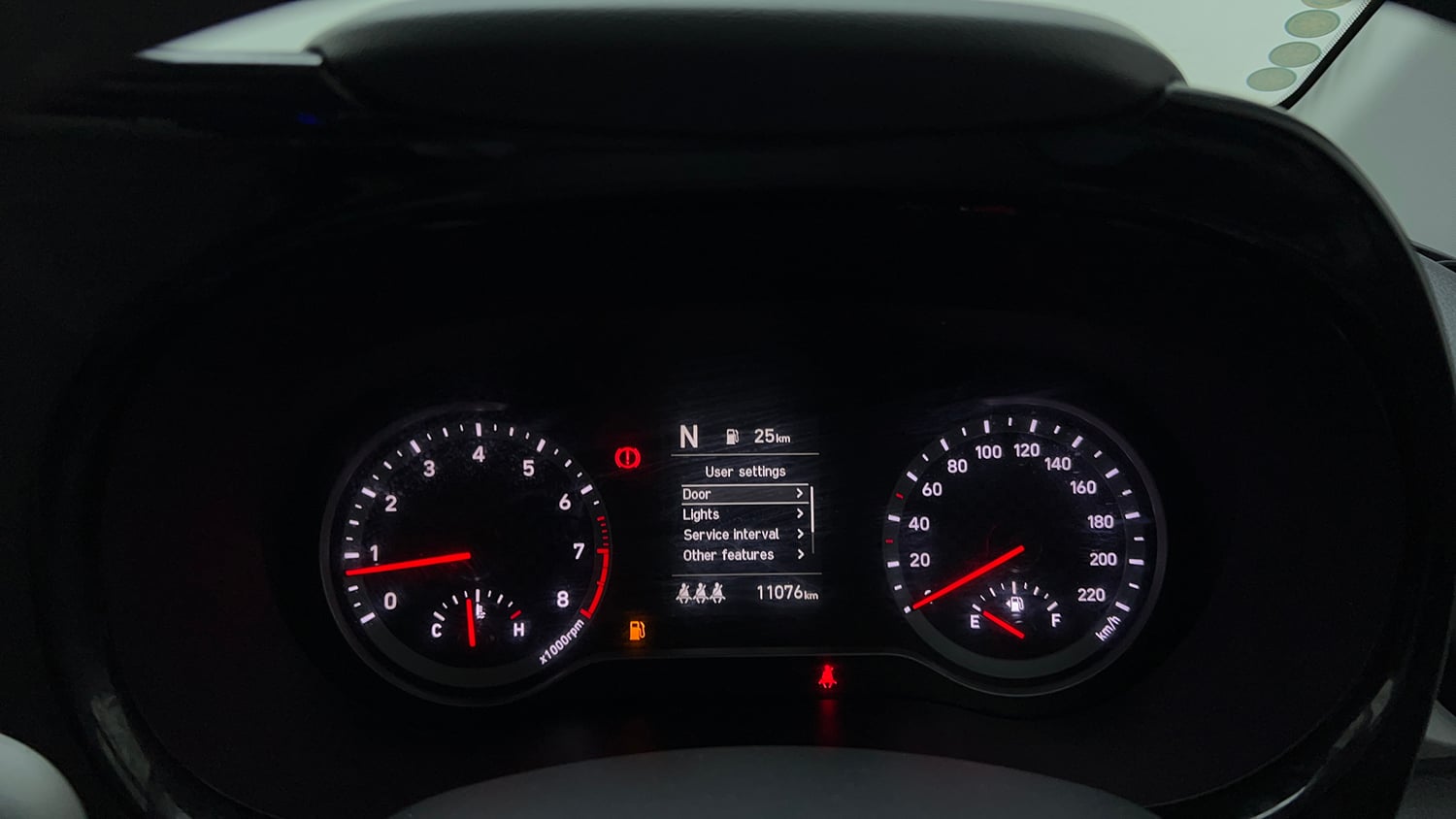 Used 2024 Hyundai Grand i10 Nios Magna 1.2 Kappa AMT Petrol Automatic interior CLUSTERMETER VIEW