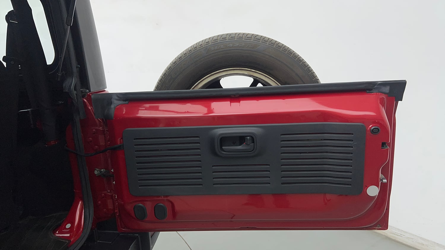 Used 2024 Mahindra Thar LX Hard Top Petrol AT RWD Petrol Automatic interior DICKY DOOR OPEN VIEW