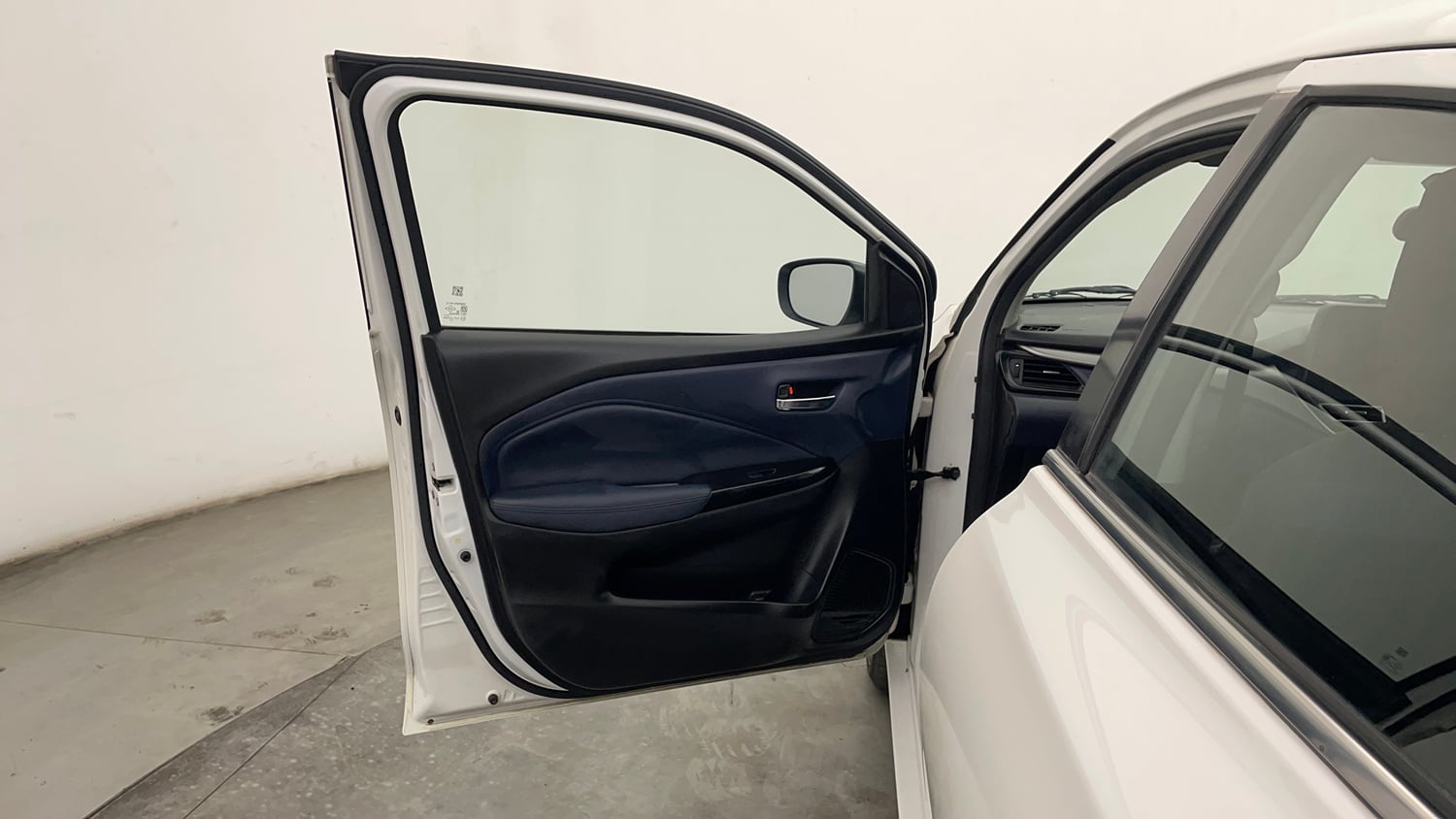 Used 2023 Maruti Suzuki Baleno Zeta AGS Petrol Automatic interior LEFT FRONT DOOR OPEN VIEW