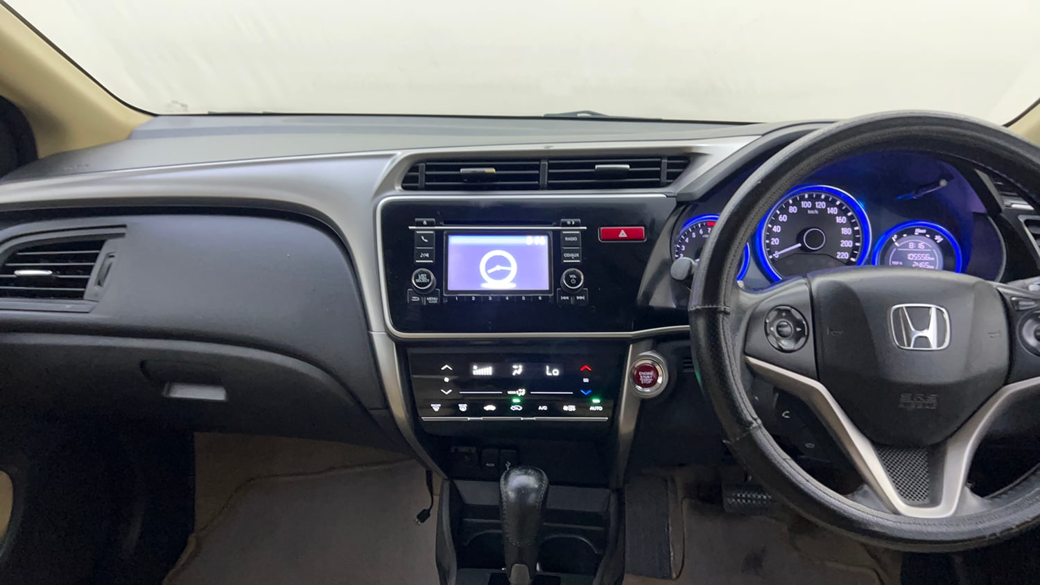 Used 2016 Honda City VX CVT Petrol Automatic interior MUSIC SYSTEM & AC CONTROL VIEW