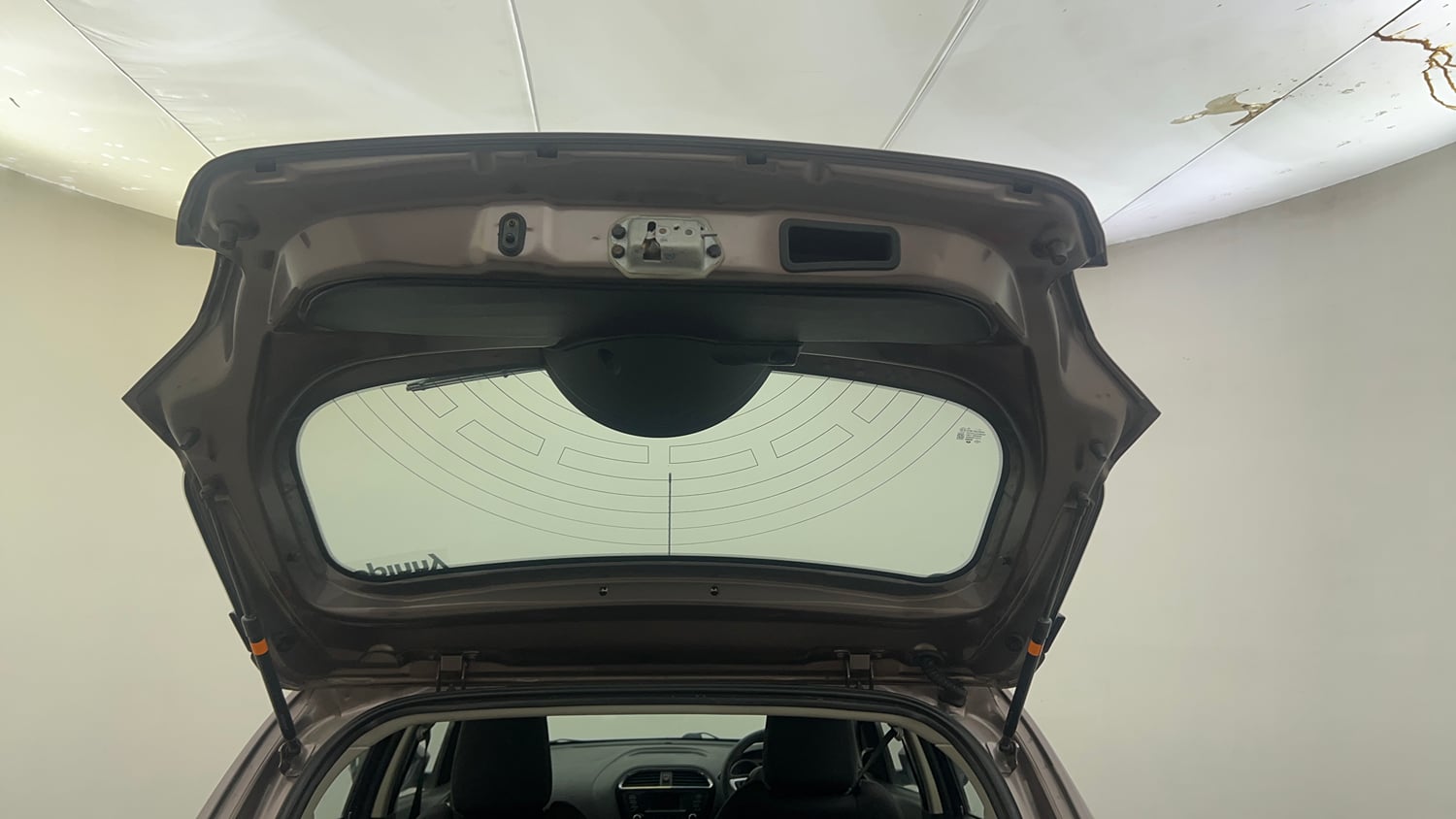 Used 2017 Tata Tiago Revotron XZA Petrol Automatic interior DICKY DOOR OPEN VIEW