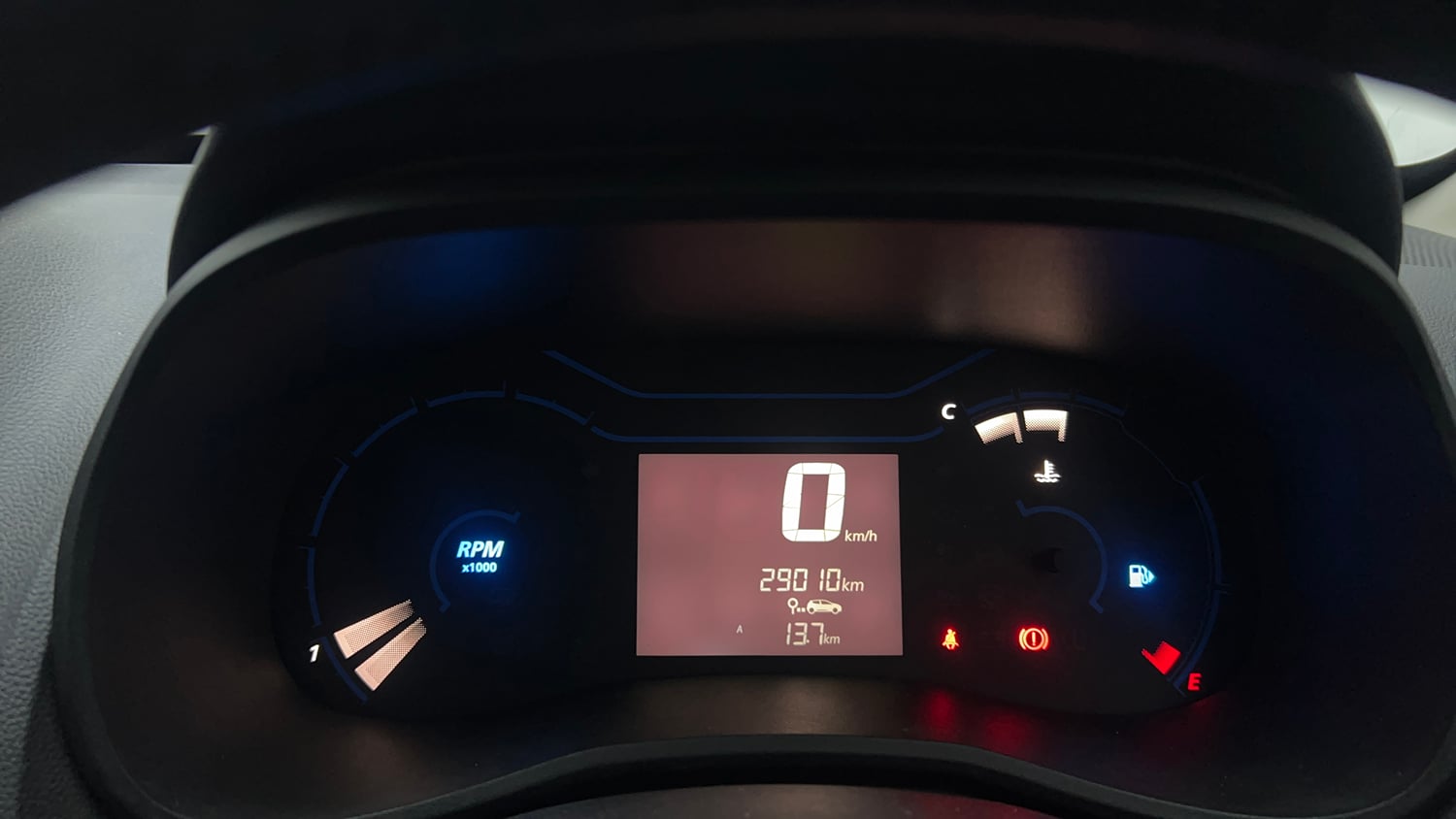 Used 2022 Renault Kwid RXT 1.0 Petrol Manual interior CLUSTERMETER VIEW