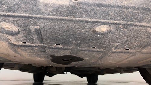 Used 2025 Mahindra XUV700 AX7 Luxury Pack Petrol AT 7 STR Petrol Automatic extra FRONT LEFT UNDERBODY VIEW